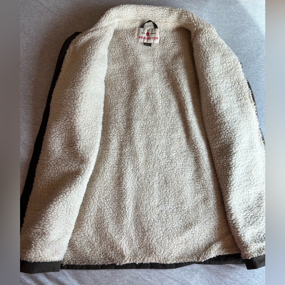 redington tackle apparel men’s large Berber lined brown quick dry vest utility - Picture 6 of 6